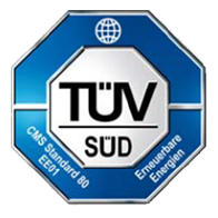 TÜV Siegel Erneuerbare Energien TÜV Siegel